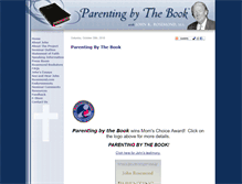 Tablet Screenshot of parentingbythebook.com